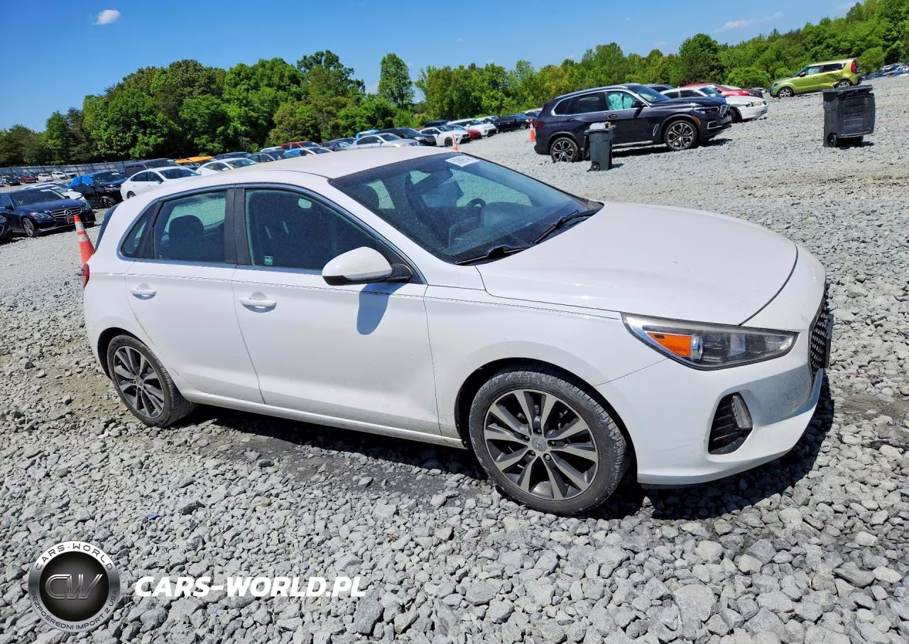 2018 Hyundai Elantra Gt Base VIN:KMHH35LE7JU013493 - 4