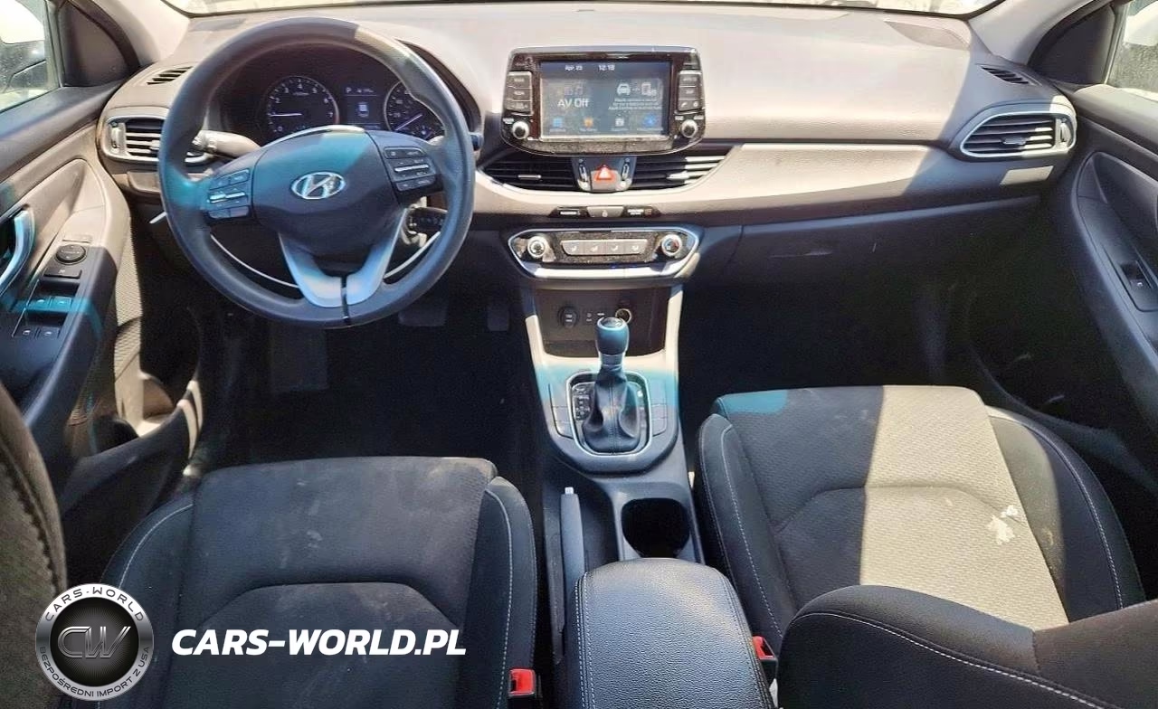 2018 Hyundai Elantra Gt Base VIN:KMHH35LE7JU013493 - 8