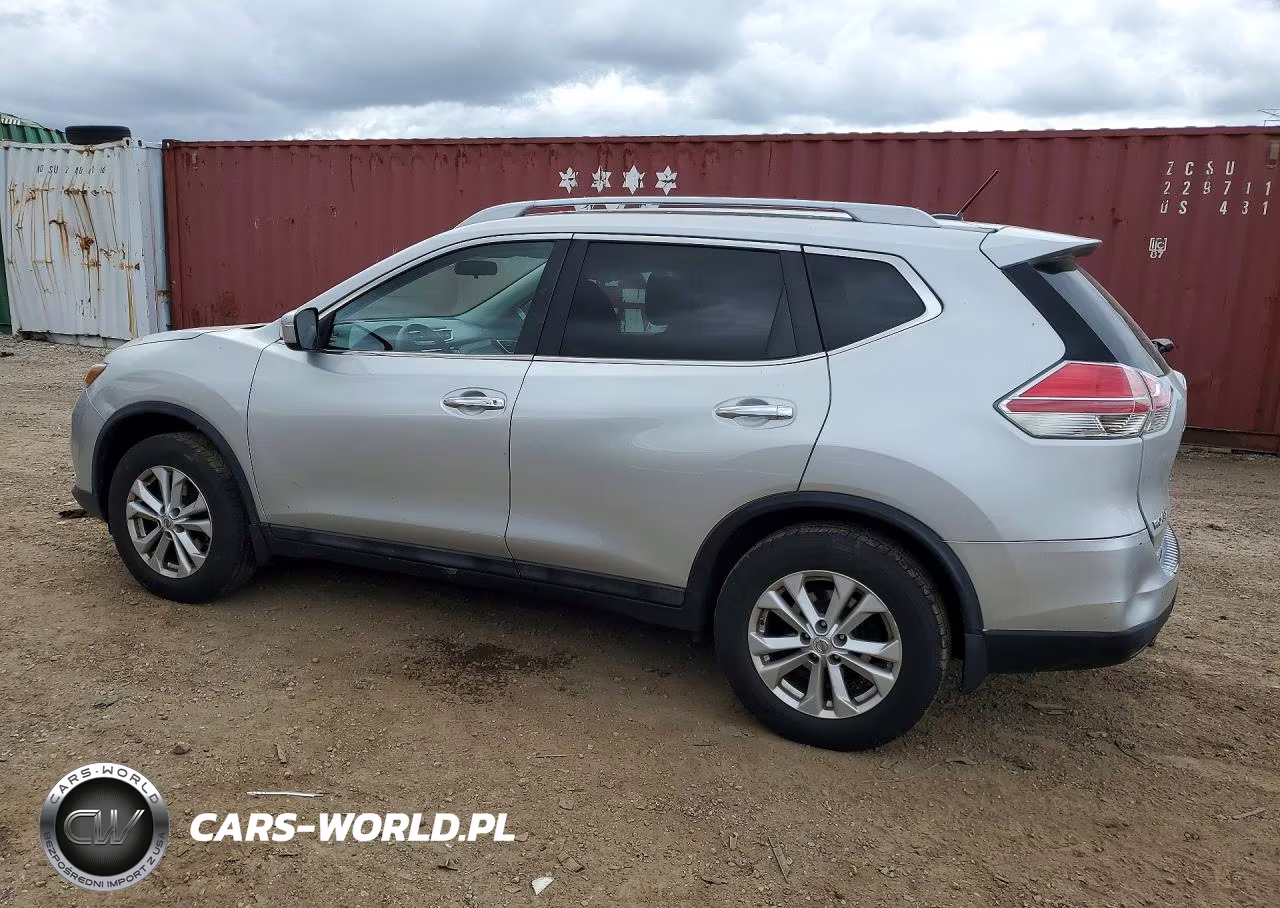 2014 Nissan Rogue Sv VIN:5N1AT2MV8EC857374 - 2