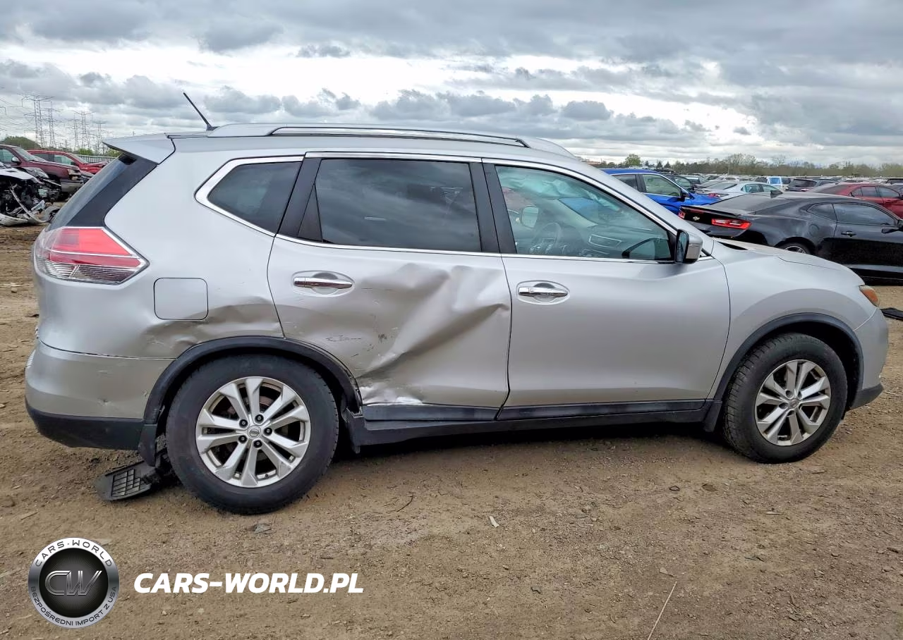 2014 Nissan Rogue Sv VIN:5N1AT2MV8EC857374 - 3