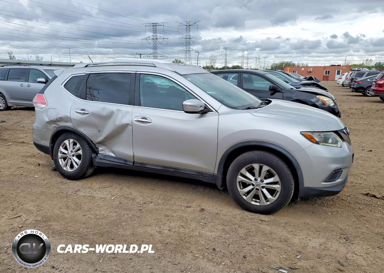 2014 Nissan Rogue Sv VIN:5N1AT2MV8EC857374 - 4