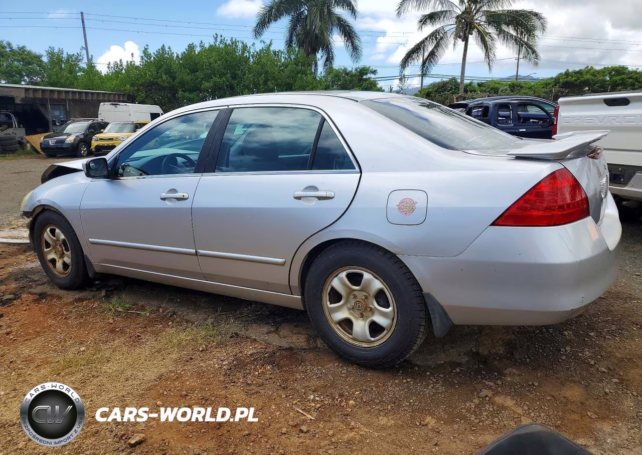 2007 Honda Accord Ex VIN:1HGCM567X7A091898 - 2