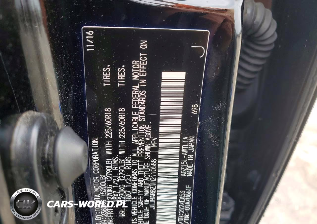 2017 Lexus Nx 200T Base VIN:JTJBARBZ1H2110588 - 14
