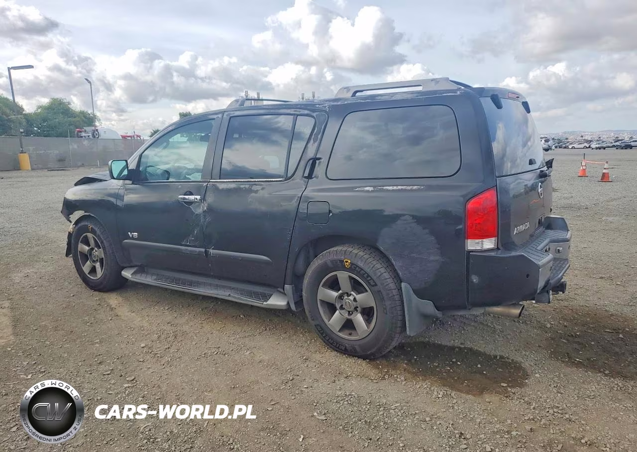 2005 Nissan Armada Le VIN:5N1AA08A05N727398 - 2