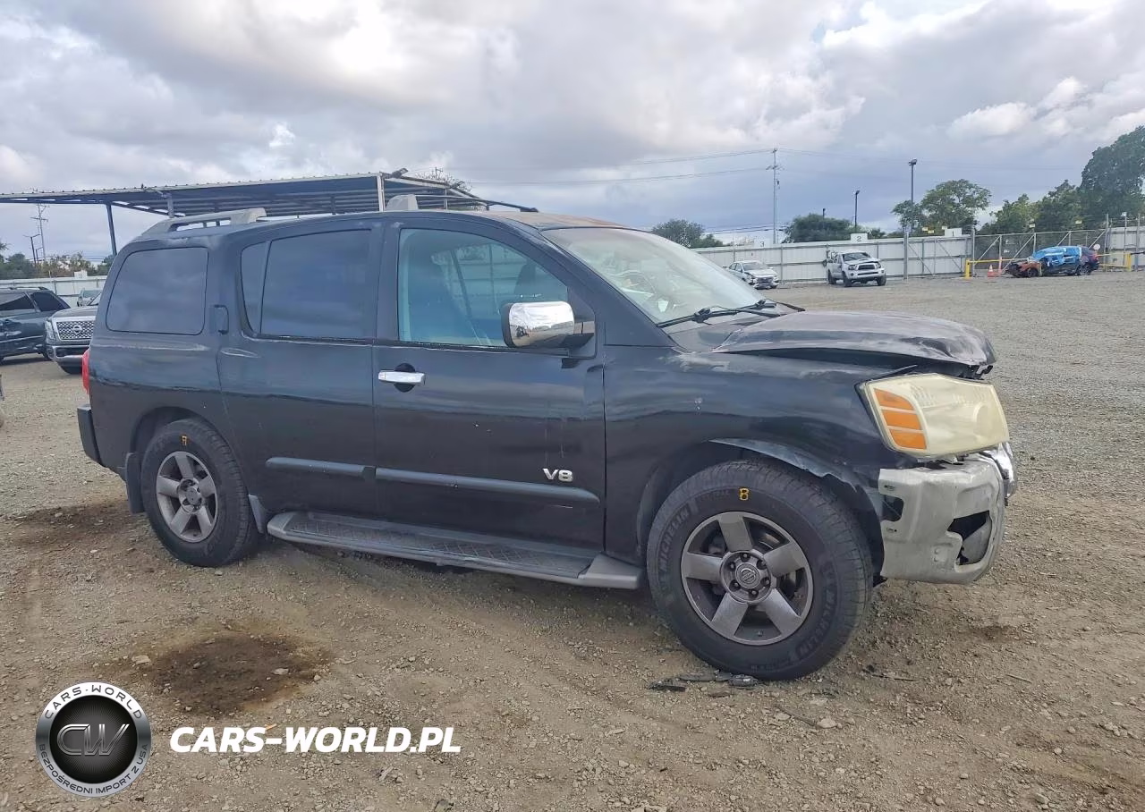 2005 Nissan Armada Le VIN:5N1AA08A05N727398 - 4