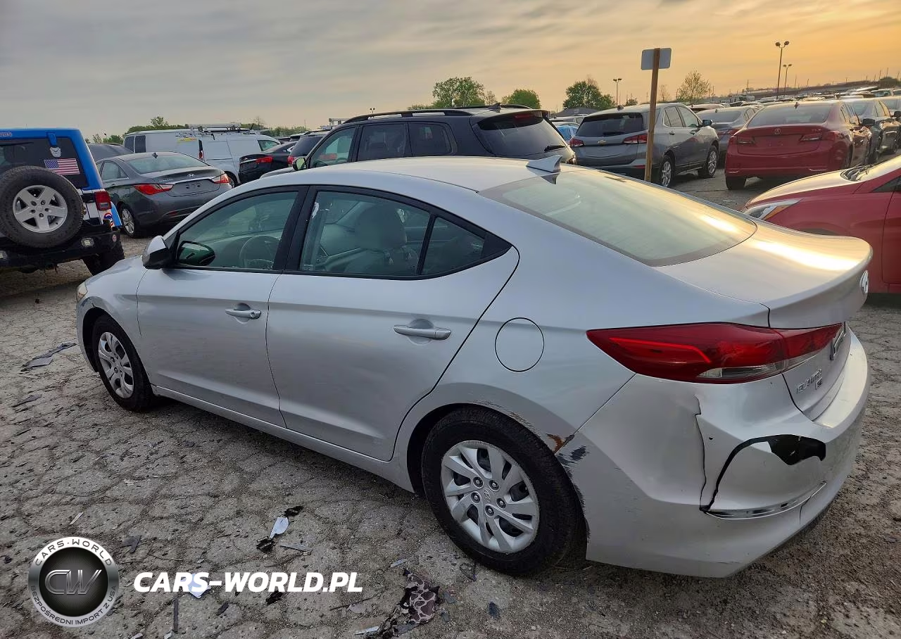 2017 Hyundai Elantra Se VIN:5NPD74LF8HH127758 - 2