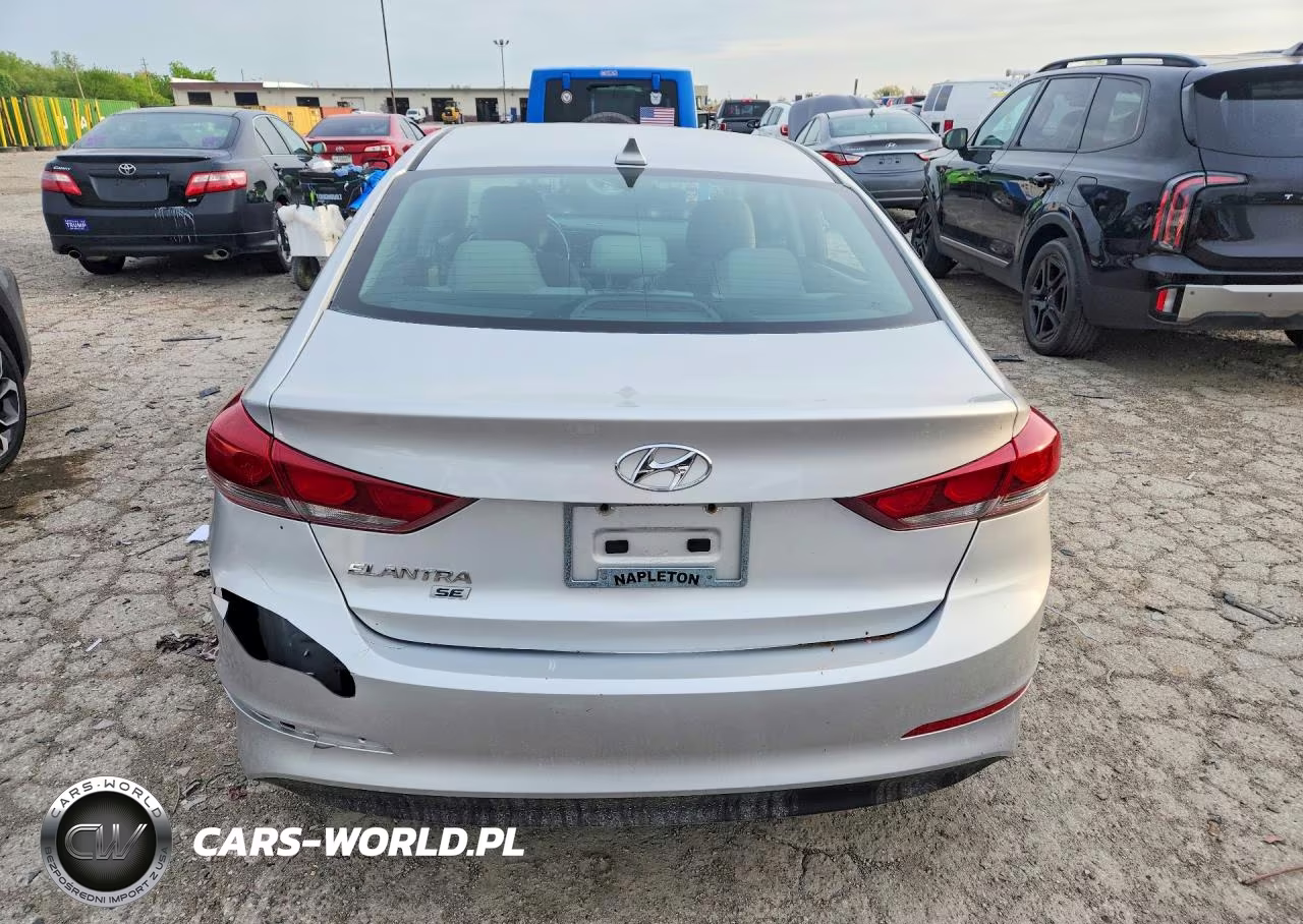 2017 Hyundai Elantra Se VIN:5NPD74LF8HH127758 - 6