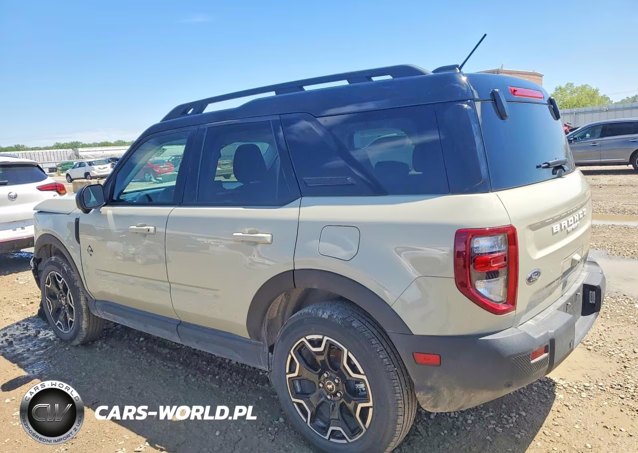 2025 Ford Bronco Sport Outer Banks VIN:3FMCR9CN6SRF56620 - 2