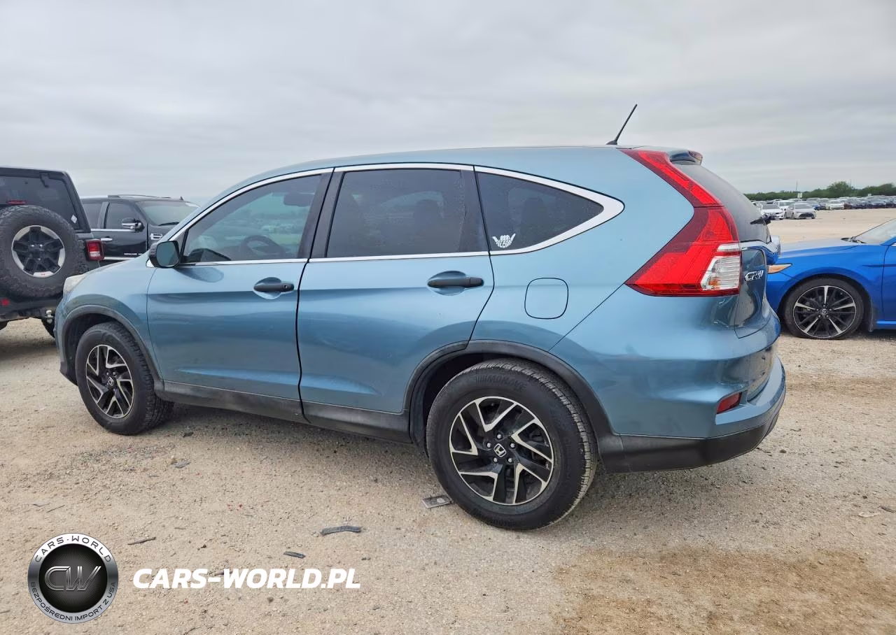 2016 Honda Cr-V Se VIN:2HKRM3H4XGH560027 - 2