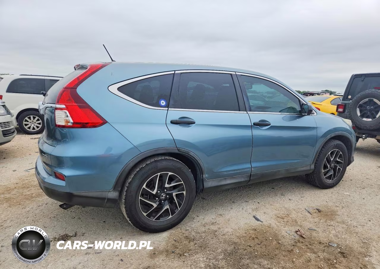 2016 Honda Cr-V Se VIN:2HKRM3H4XGH560027 - 3