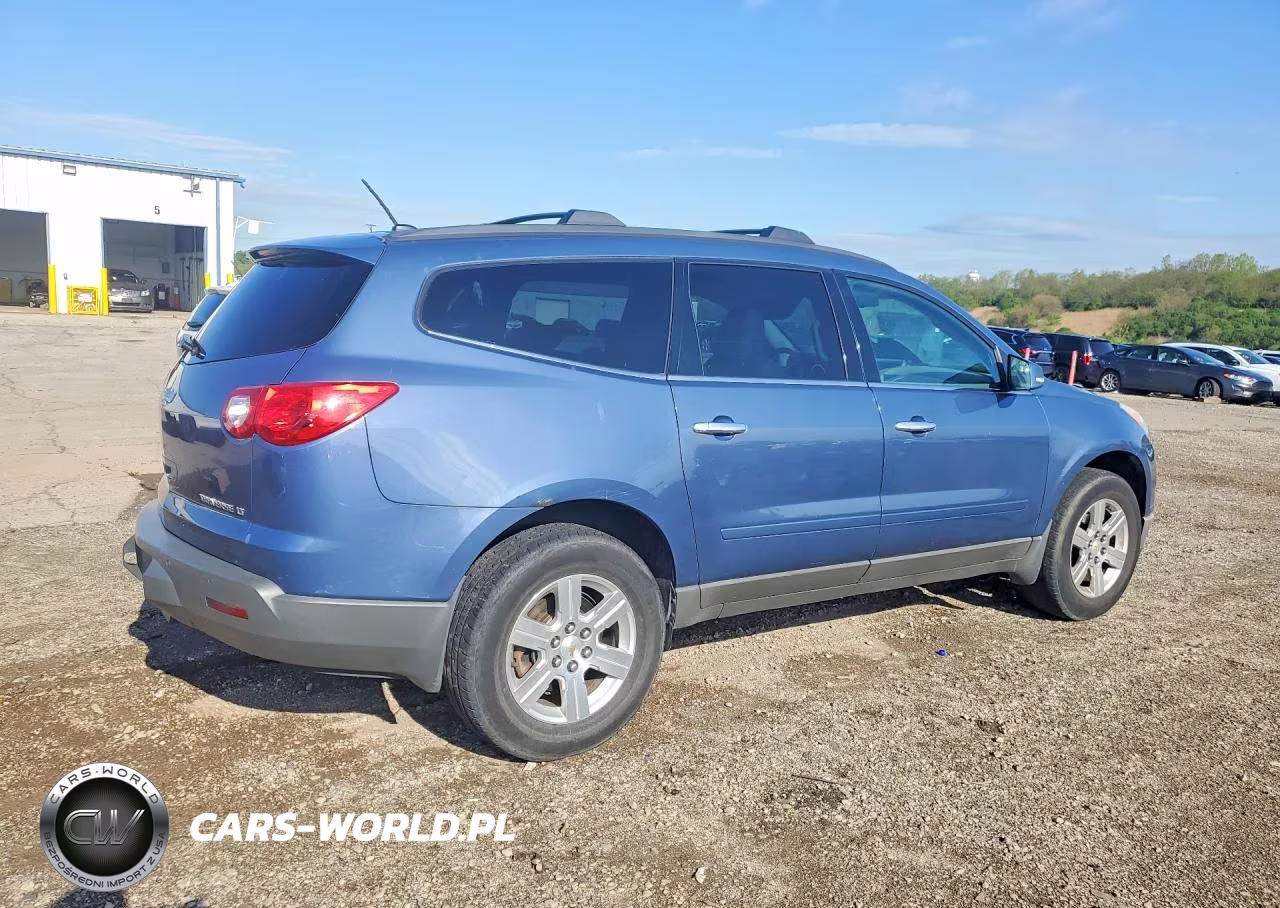 2012 Chevrolet Traverse Lt VIN:1GNKRGED0CJ312067 - 3
