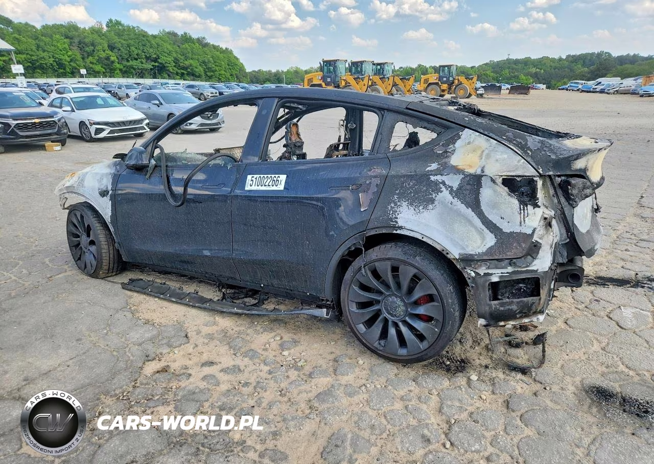 2022 Tesla Model Y Performance Dual Motor All-Wheel Drive VIN:7SAYGDEF0NF462430 - 2