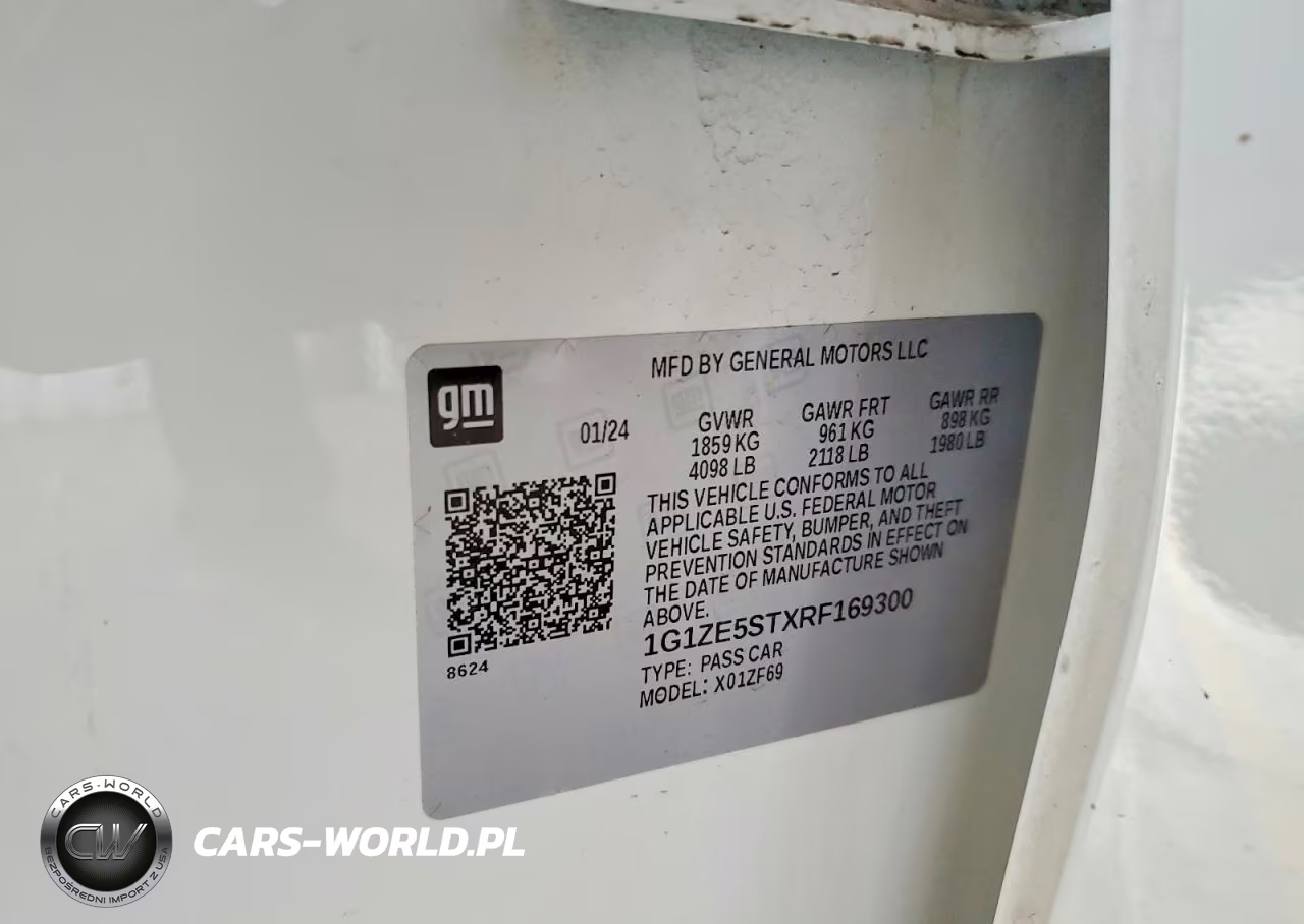 2024 Chevrolet Malibu Premier VIN:1G1ZE5STXRF169300 - 13