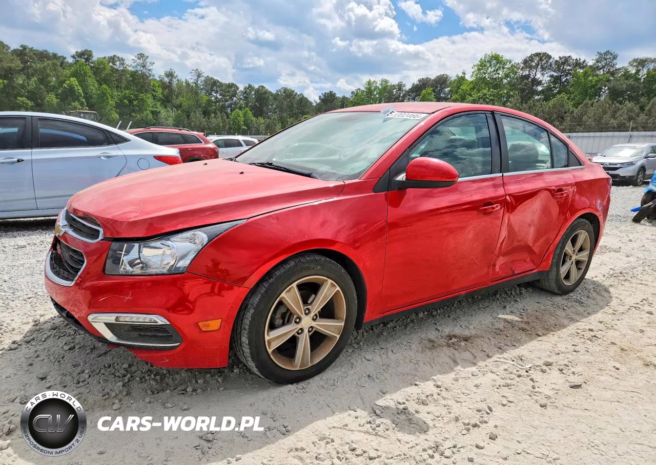 2015 Chevrolet Cruze Lt VIN:1G1PE5SB9F7300544 - 1
