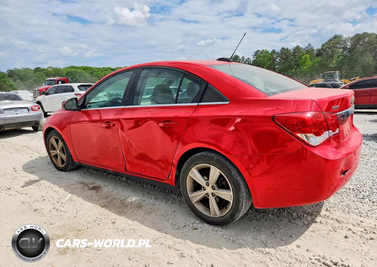 2015 Chevrolet Cruze Lt VIN:1G1PE5SB9F7300544 - 2