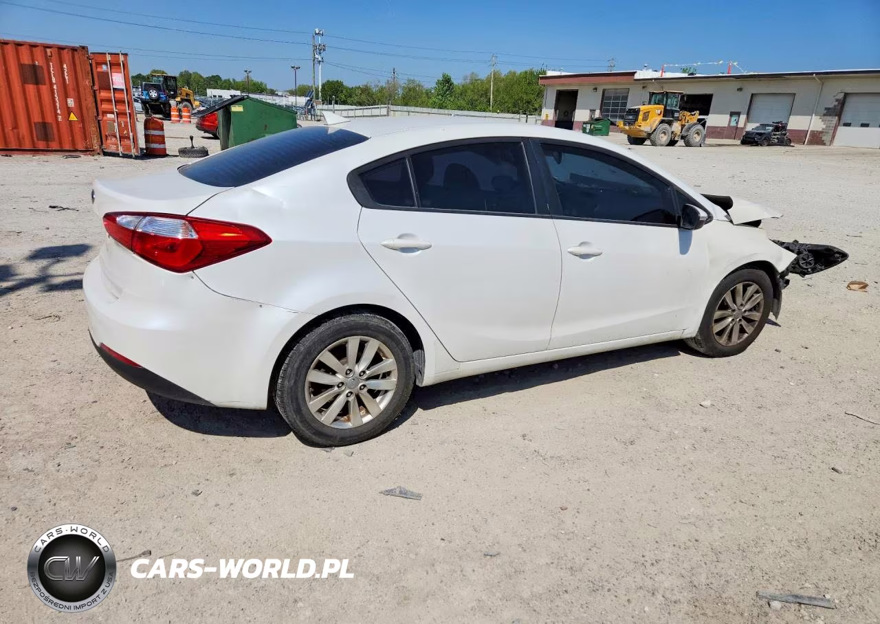 2014 Kia Forte Lx VIN:KNAFX4A66E5206978 - 3