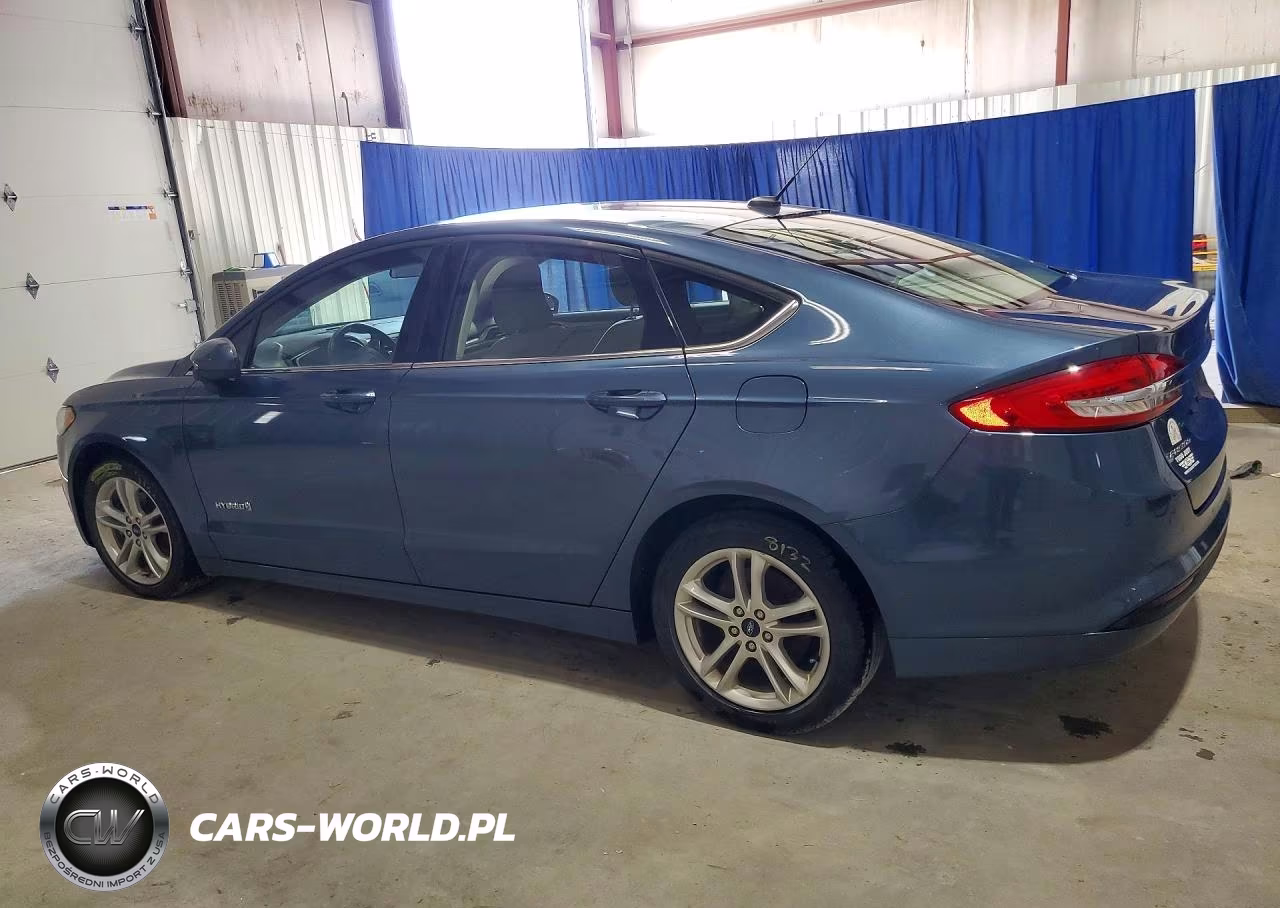 2018 Ford Fusion Se Hybrid VIN:3FA6P0LU7JR268958 - 2