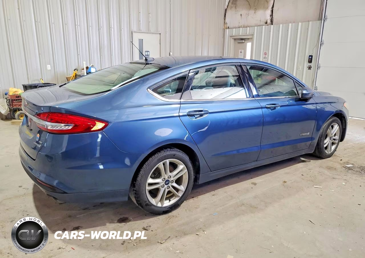 2018 Ford Fusion Se Hybrid VIN:3FA6P0LU7JR268958 - 3