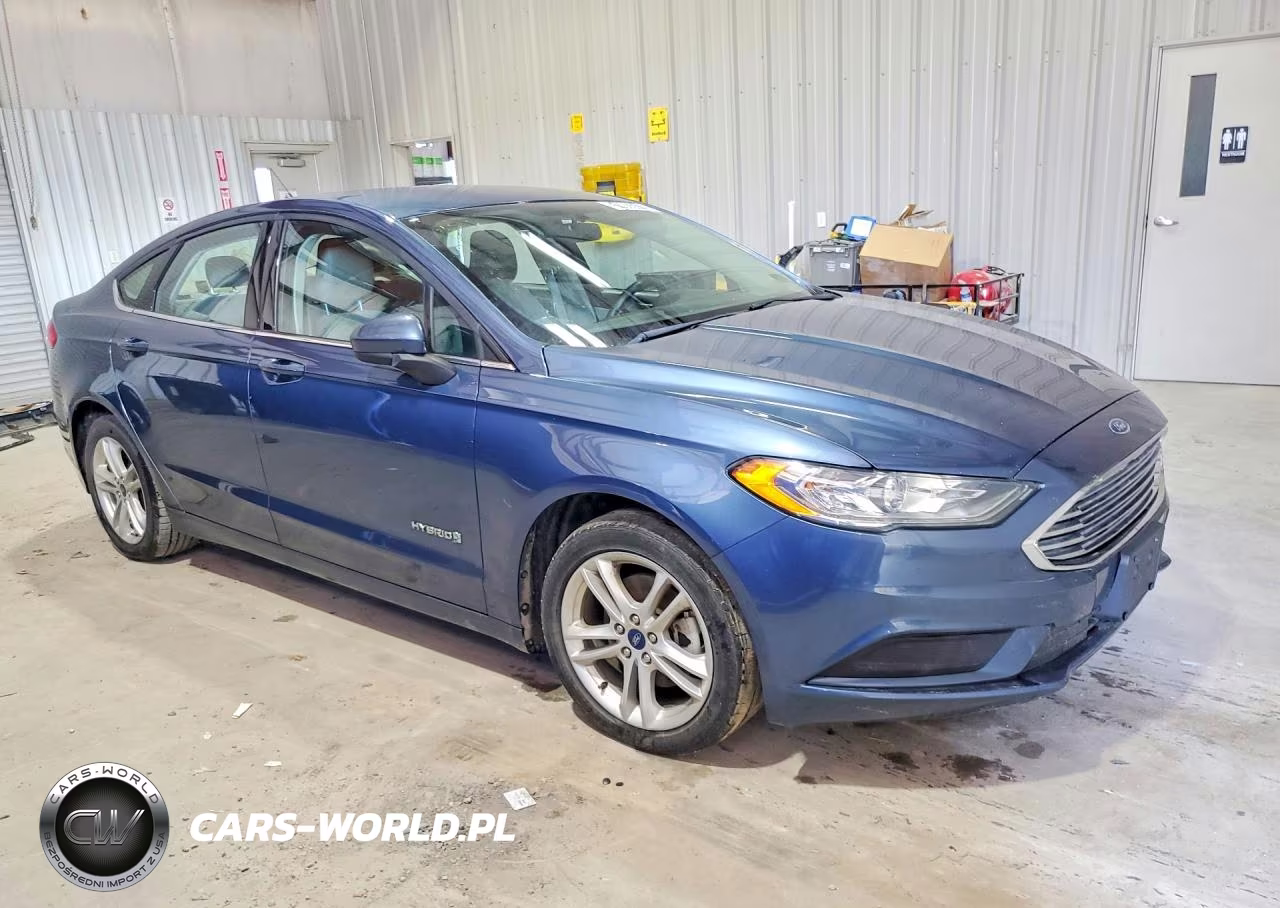 2018 Ford Fusion Se Hybrid VIN:3FA6P0LU7JR268958 - 4