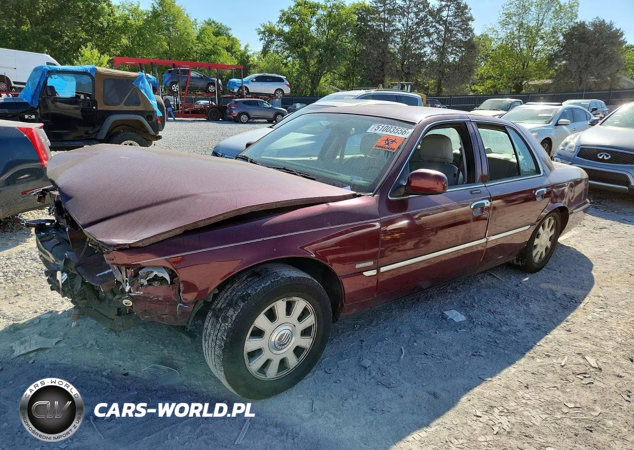 2005 Mercury Grand Marquis Ls VIN:2MEHM75W45X661759 - 1