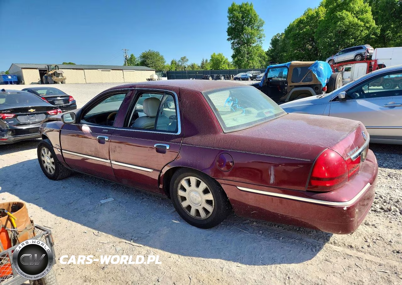 2005 Mercury Grand Marquis Ls VIN:2MEHM75W45X661759 - 2