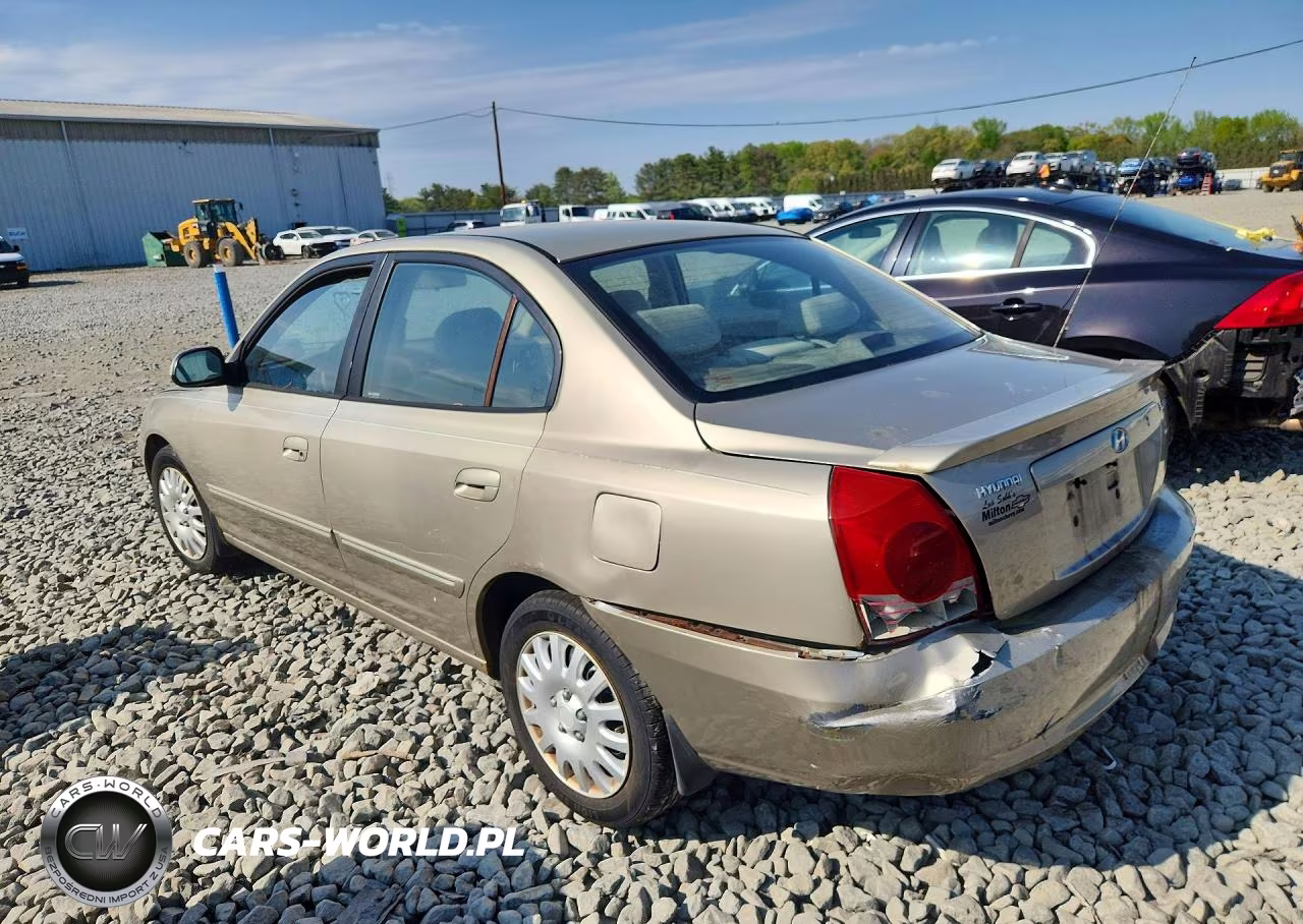 2006 Hyundai Elantra Gls VIN:KMHDN46D76U261353 - 2