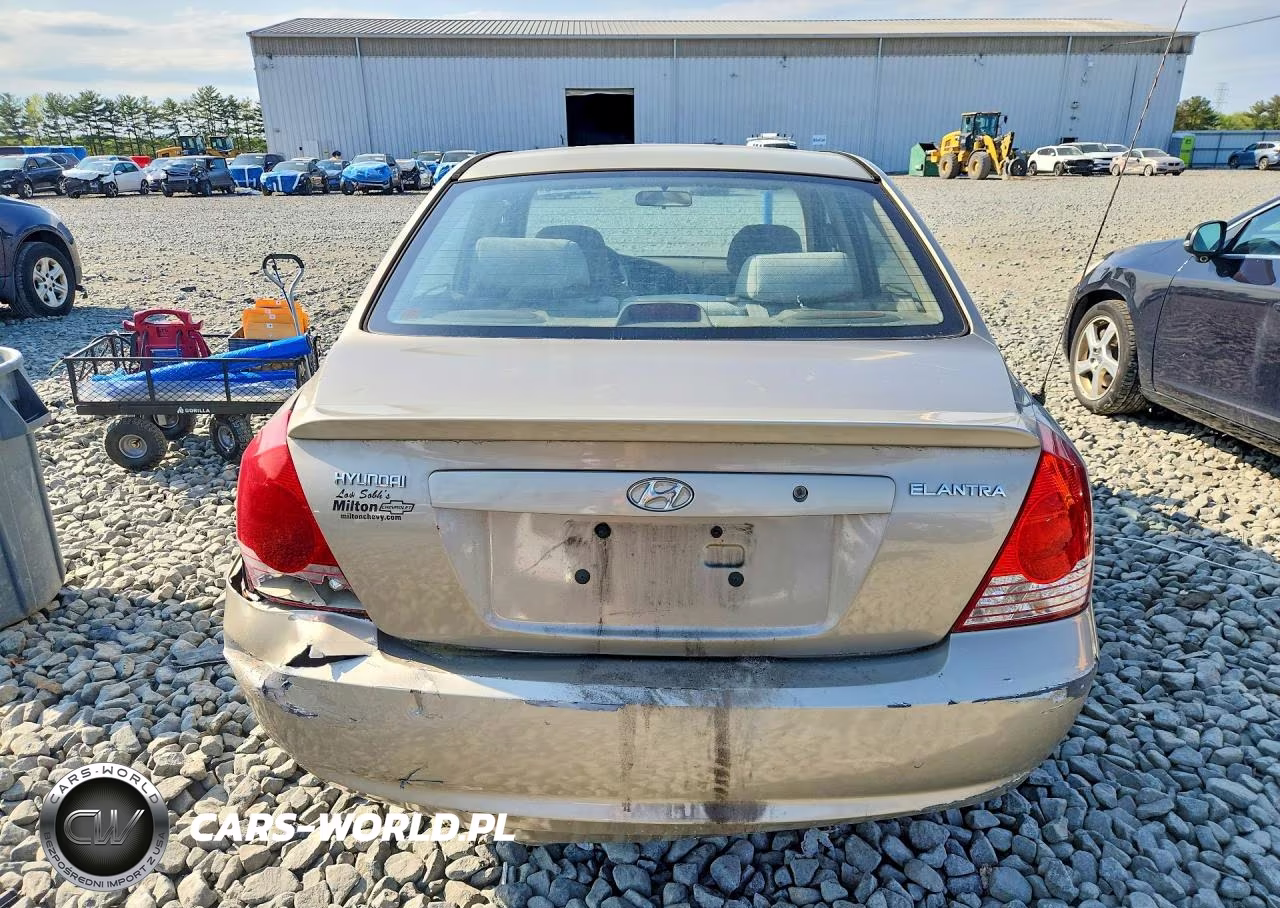 2006 Hyundai Elantra Gls VIN:KMHDN46D76U261353 - 6