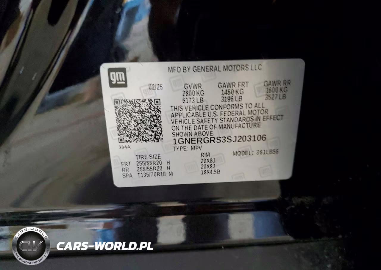 2025 Chevrolet Traverse Lt VIN:1GNERGRS3SJ203106 - 14