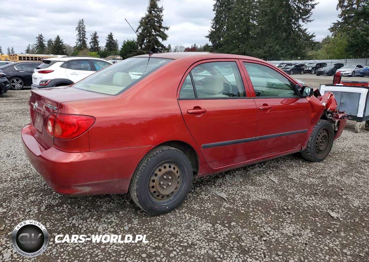 2006 Toyota Corolla Ce VIN:1NXBR32E76Z655827 - 3