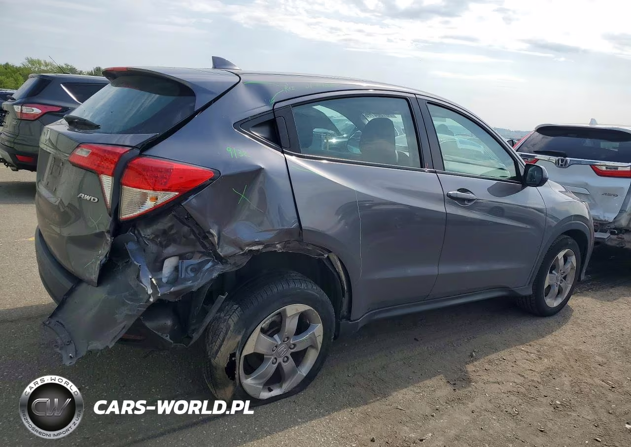 2022 Honda Hr-V Lx VIN:3CZRU6H3XNM723561 - 3