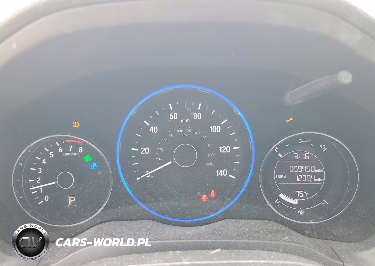 2022 Honda Hr-V Lx VIN:3CZRU6H3XNM723561 - 9