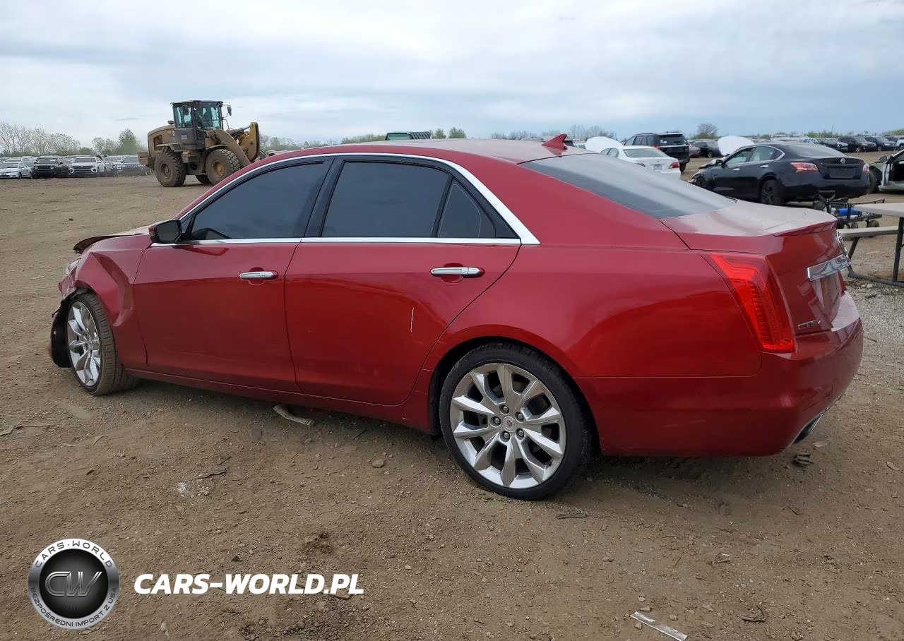 2014 Cadillac Cts Premium Collection VIN:1G6AZ5S37E0121827 - 2