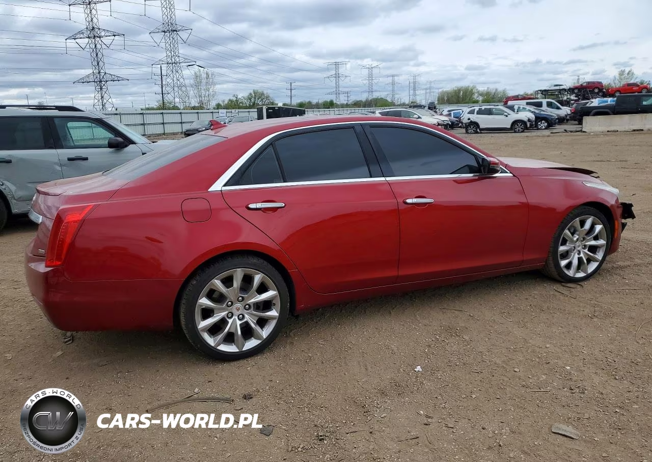 2014 Cadillac Cts Premium Collection VIN:1G6AZ5S37E0121827 - 3