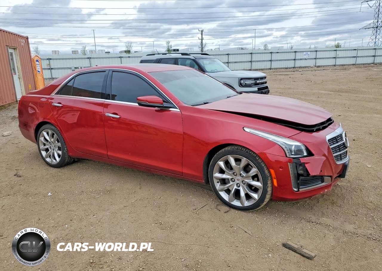 2014 Cadillac Cts Premium Collection VIN:1G6AZ5S37E0121827 - 4
