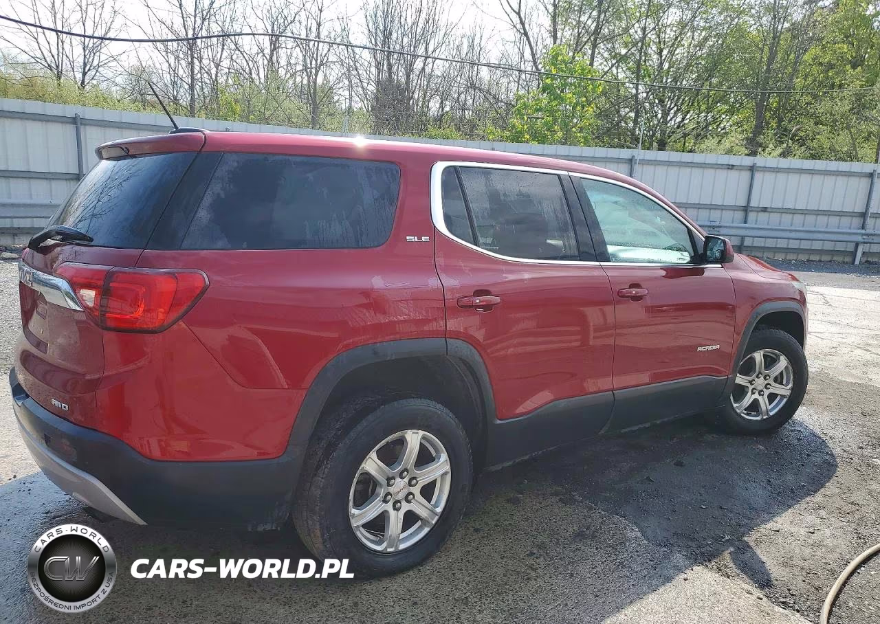 2019 GMC Acadia Sle VIN:1GKKNRLA3KZ205138 - 3