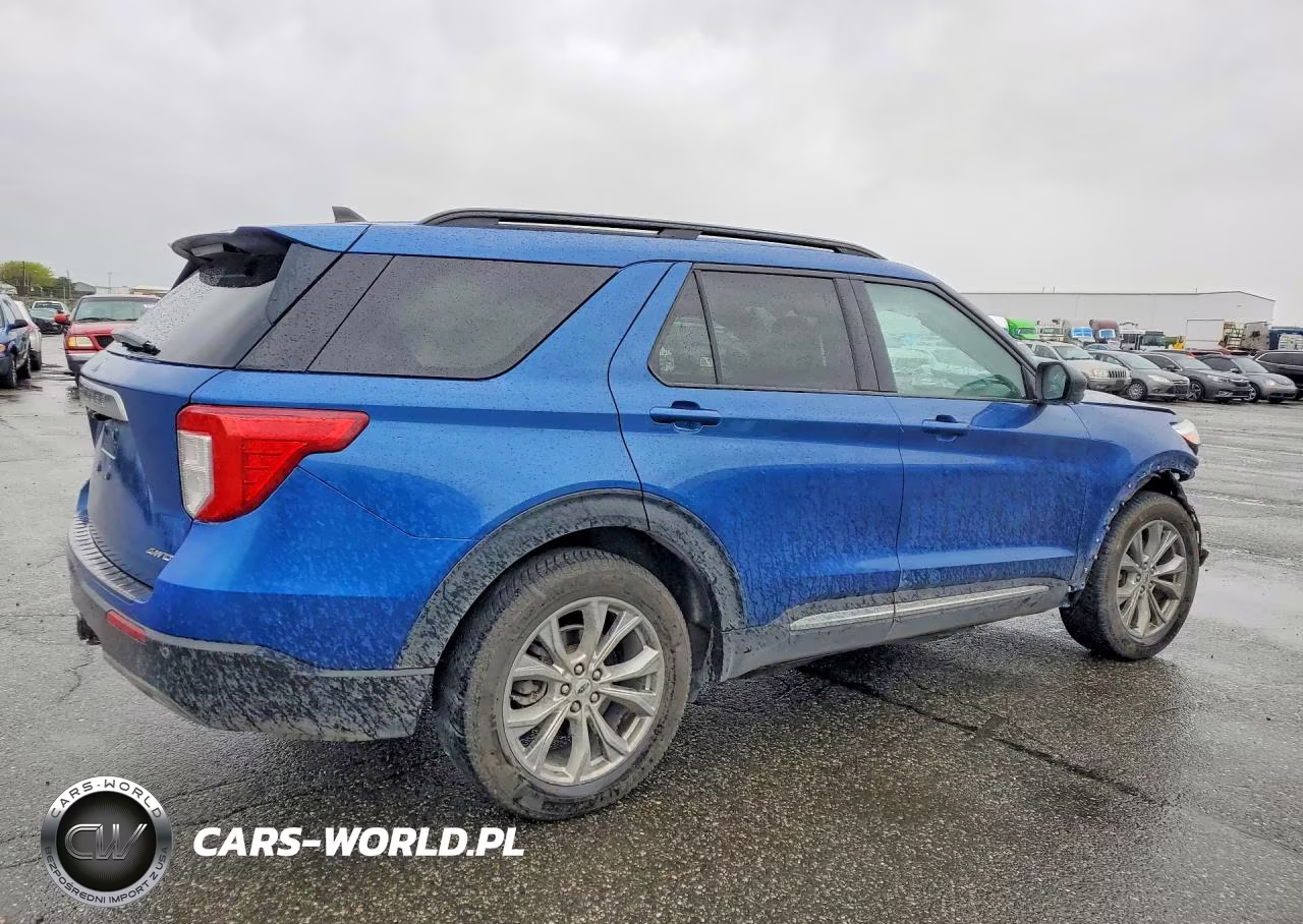 2021 Ford Explorer Xlt VIN:1FMSK8DH9MGA44332 - 3