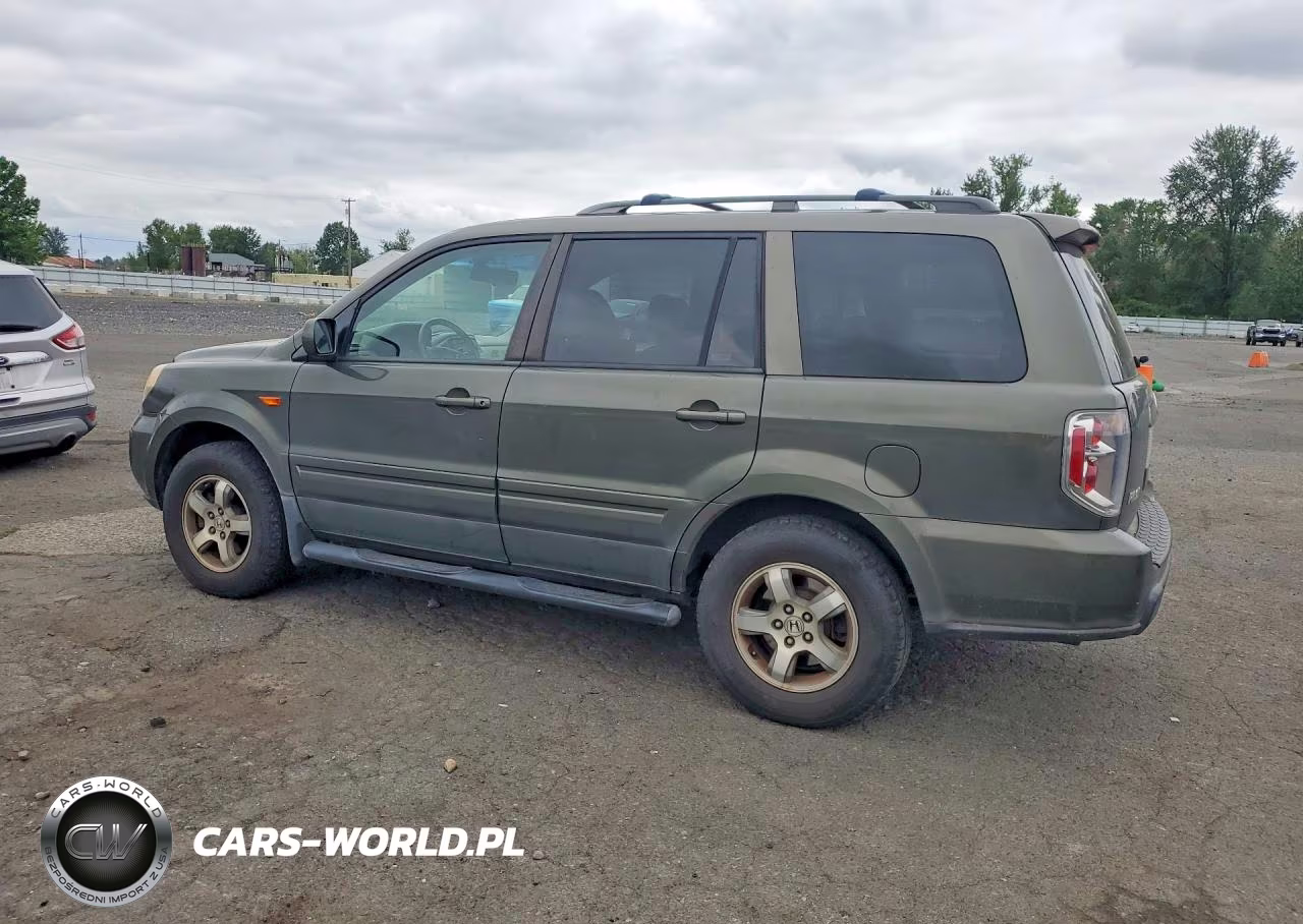 2006 Honda Pilot Ex VIN:2HKYF18676H517825 - 2