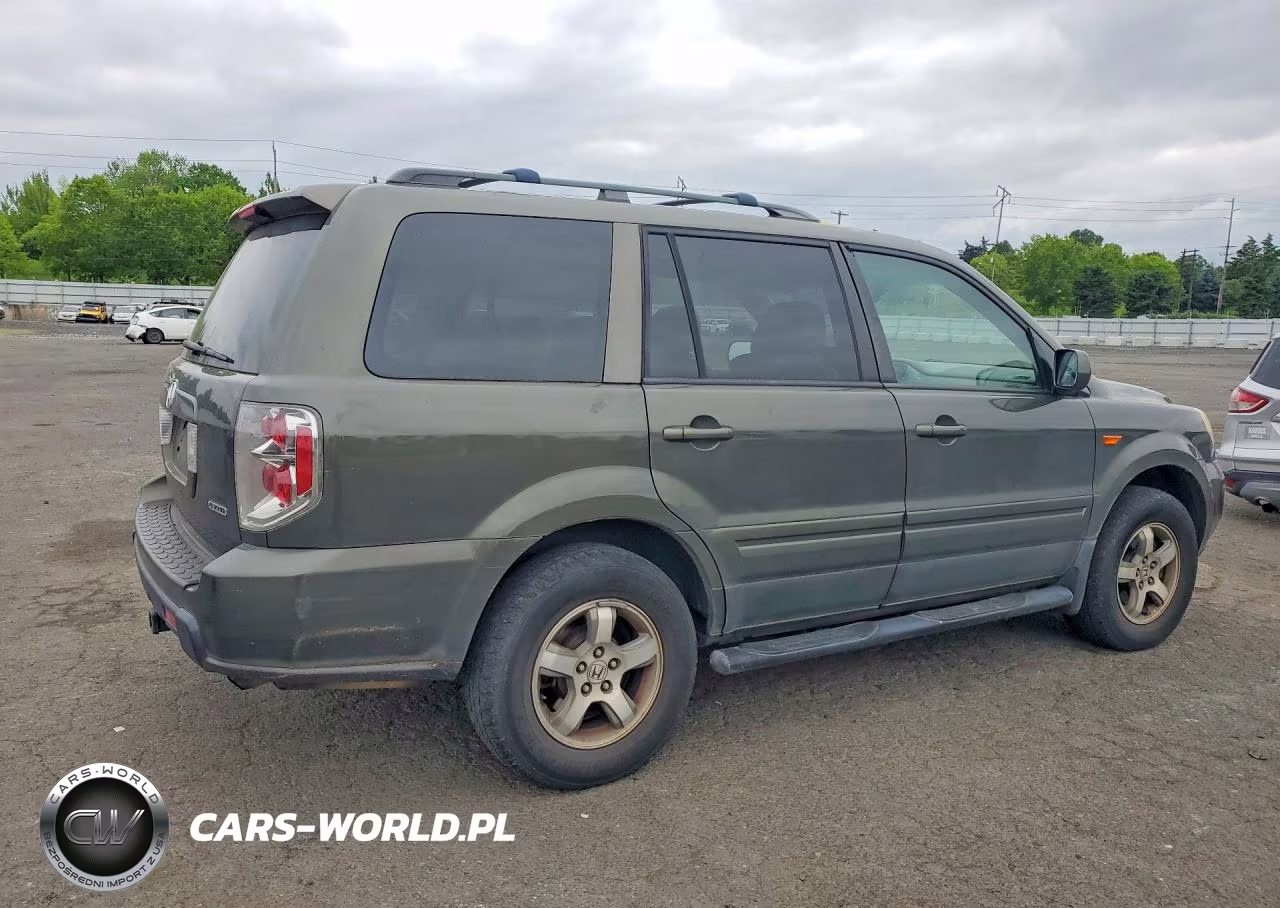 2006 Honda Pilot Ex VIN:2HKYF18676H517825 - 3