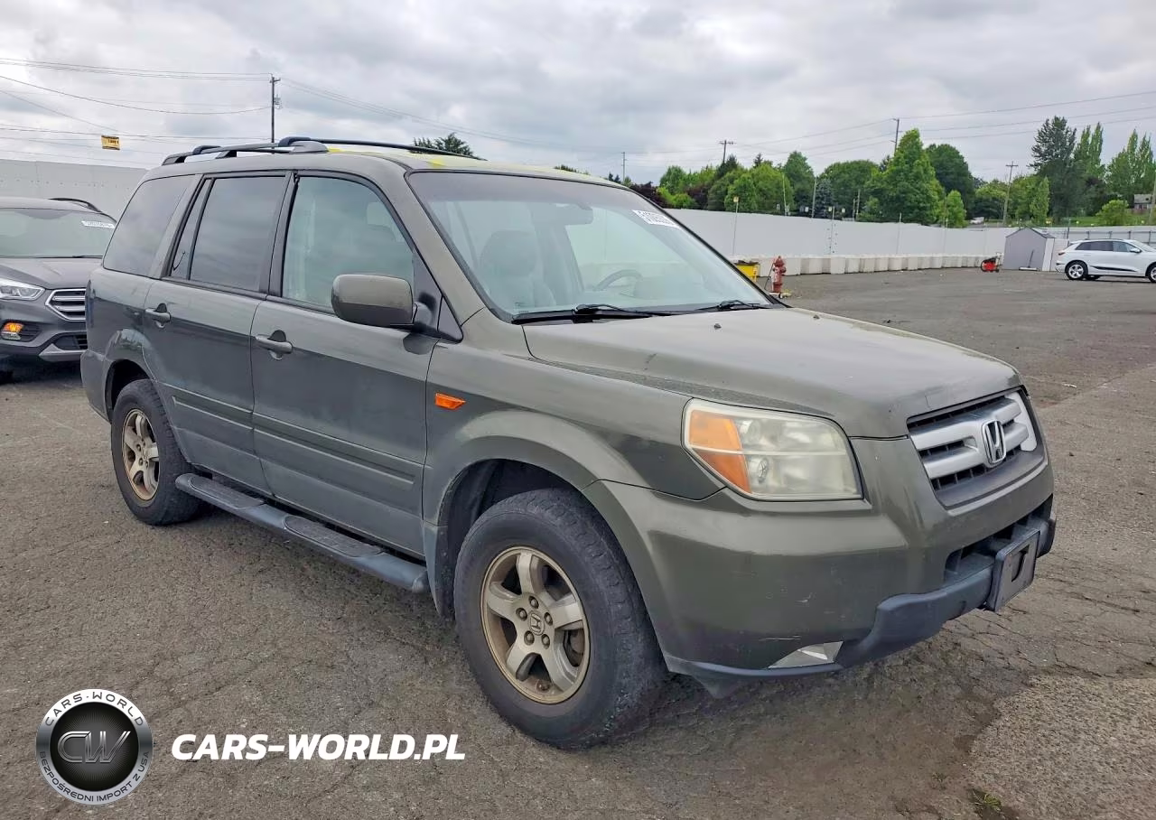 2006 Honda Pilot Ex VIN:2HKYF18676H517825 - 4