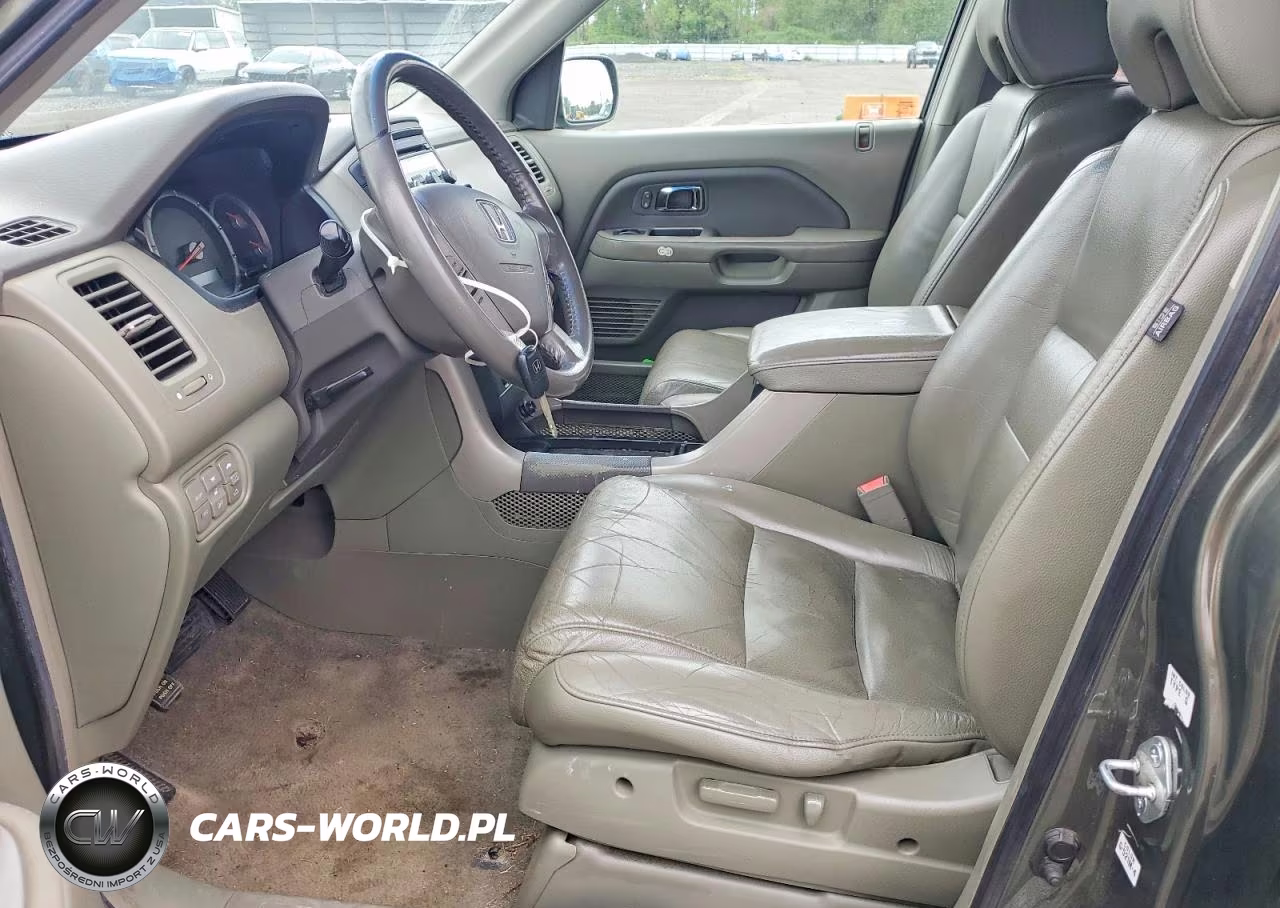 2006 Honda Pilot Ex VIN:2HKYF18676H517825 - 7