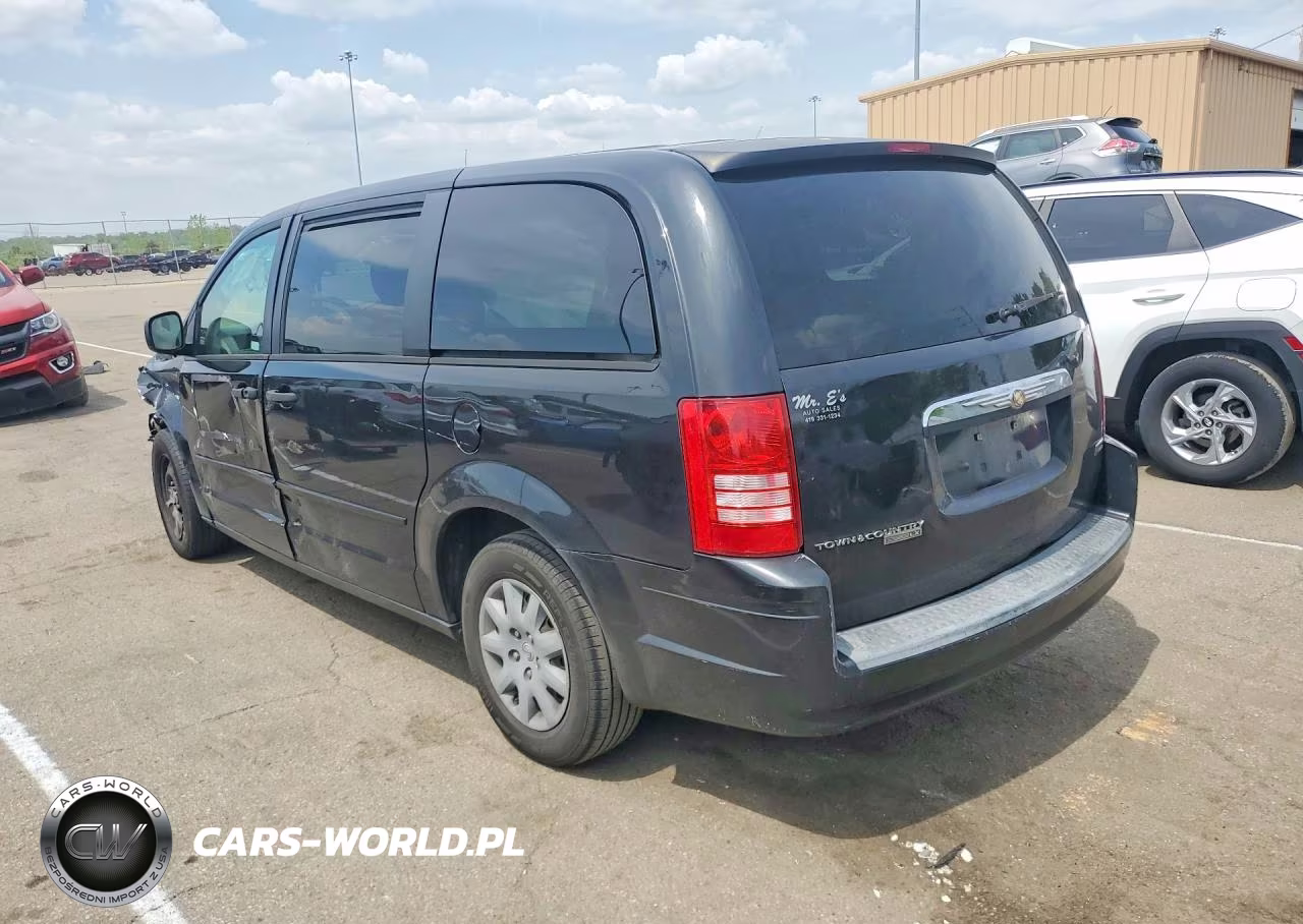 2008 Chrysler Town & Country Lx VIN:2A8HR44H18R678072 - 2