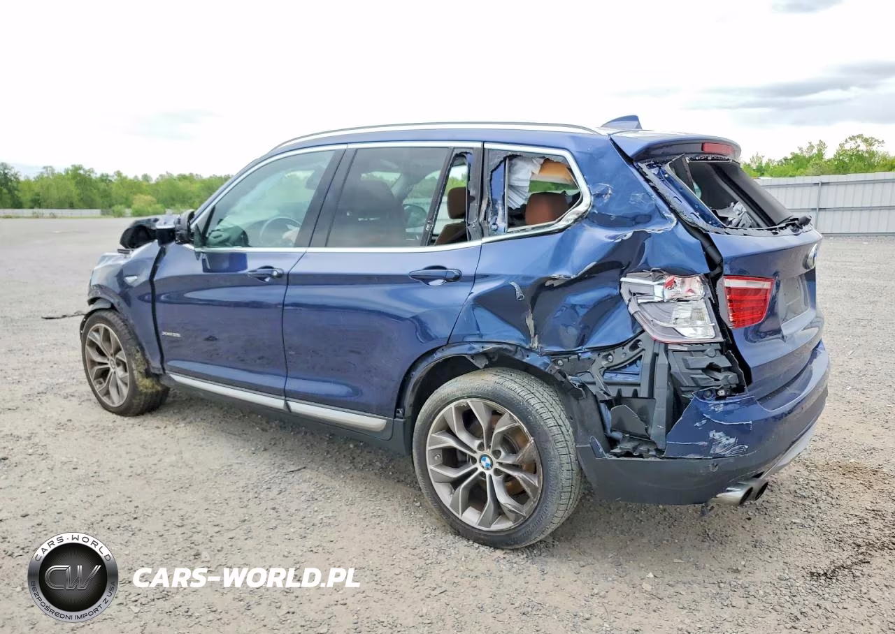 2017 BMW X3 xDrive35I VIN:5UXWX7C39H0U43522 - 2