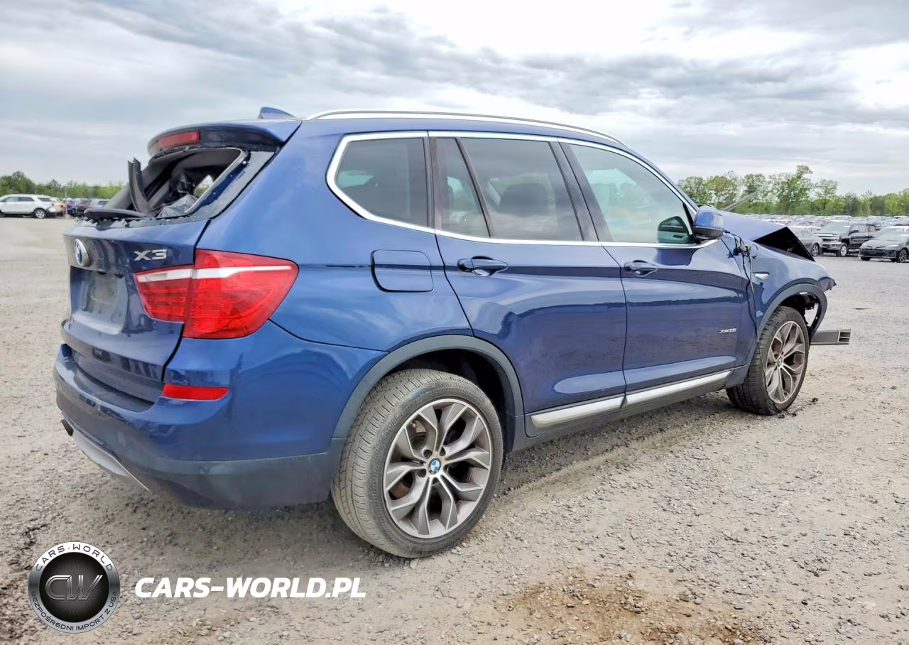 2017 BMW X3 xDrive35I VIN:5UXWX7C39H0U43522 - 3