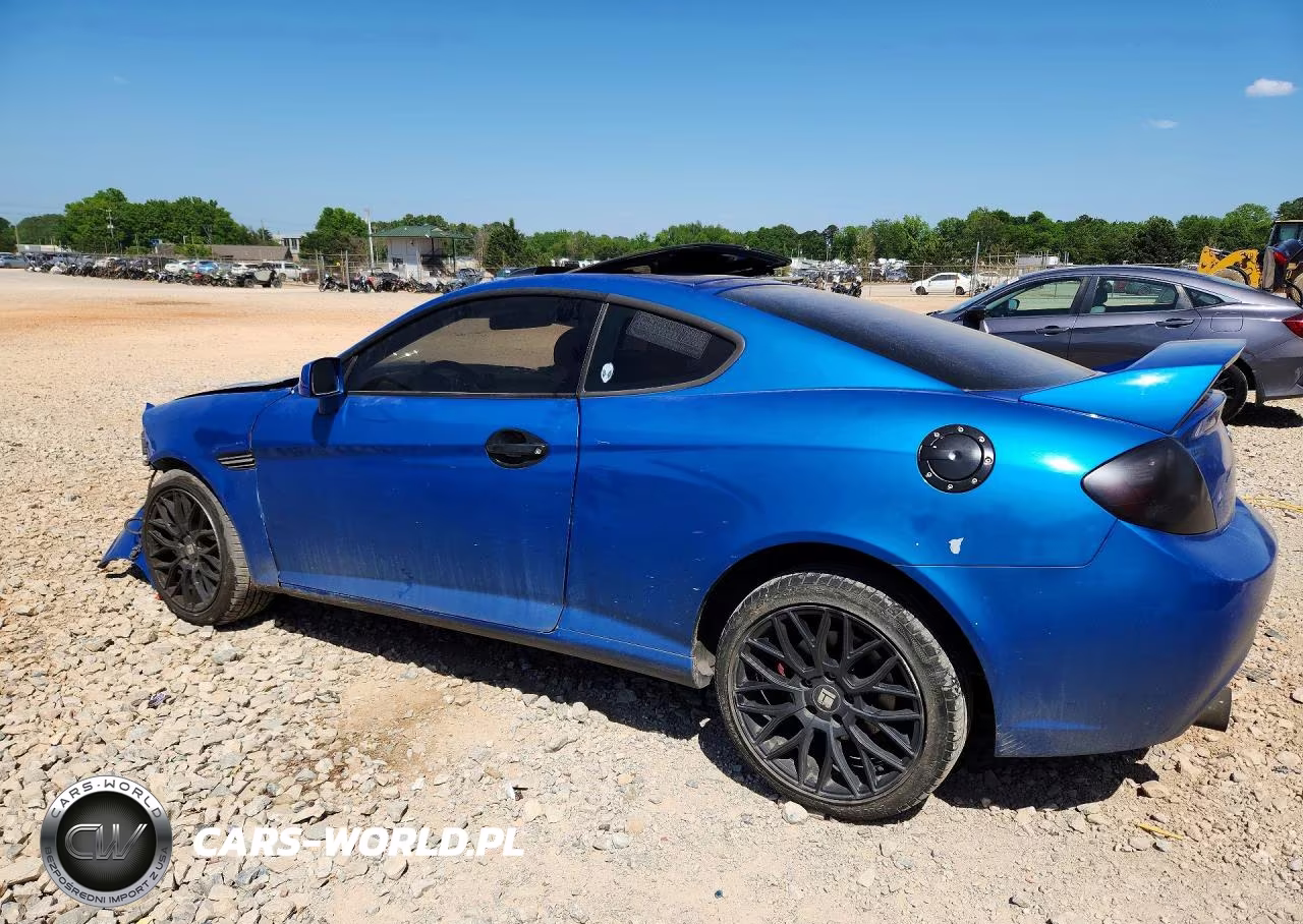 2008 Hyundai Tiburon Gt VIN:KMHHN66F18U283124 - 2
