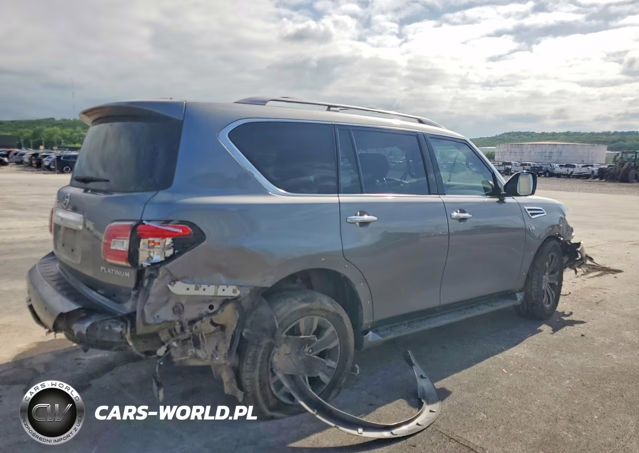 2019 Nissan Armada Platinum VIN:JN8AY2NE0K9758100 - 3