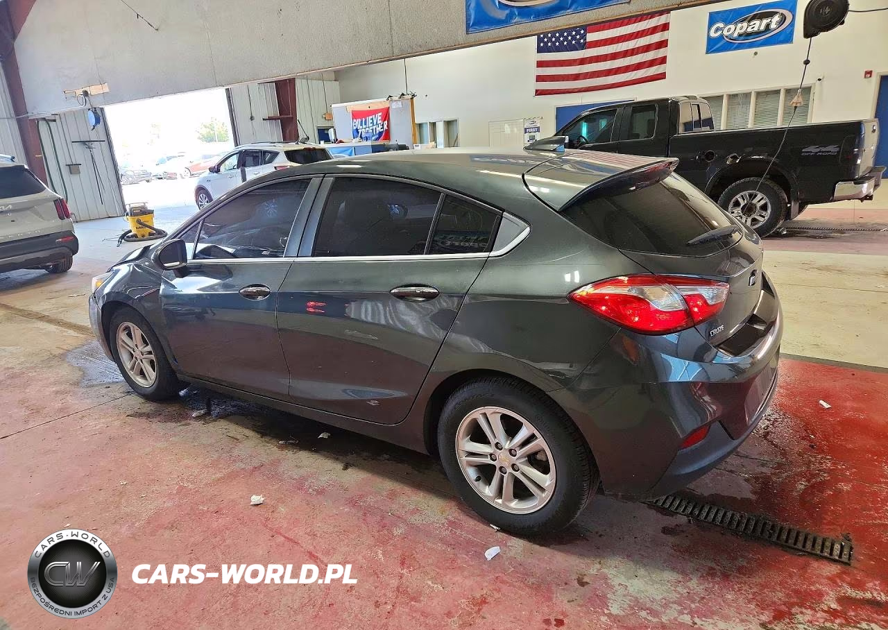 2017 Chevrolet Cruze Lt VIN:3G1BE6SM8HS538424 - 2