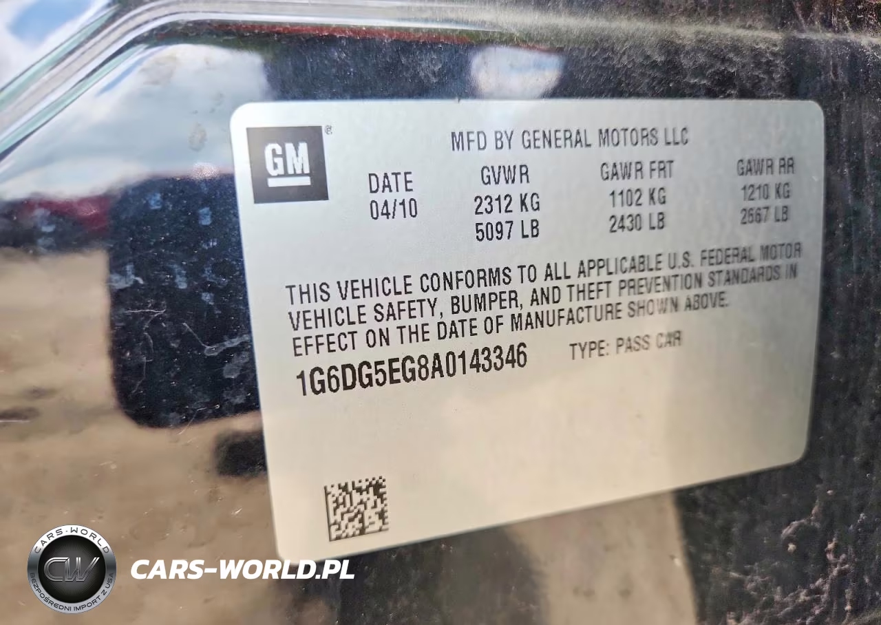 2010 Cadillac Cts Luxury Collection VIN:1G6DG5EG8A0143346 - 12