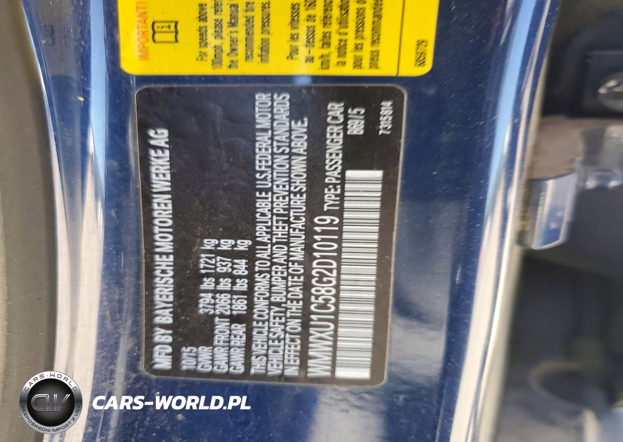 2016 Mini Cooper VIN:WMWXU1C58G2D10119 - 12