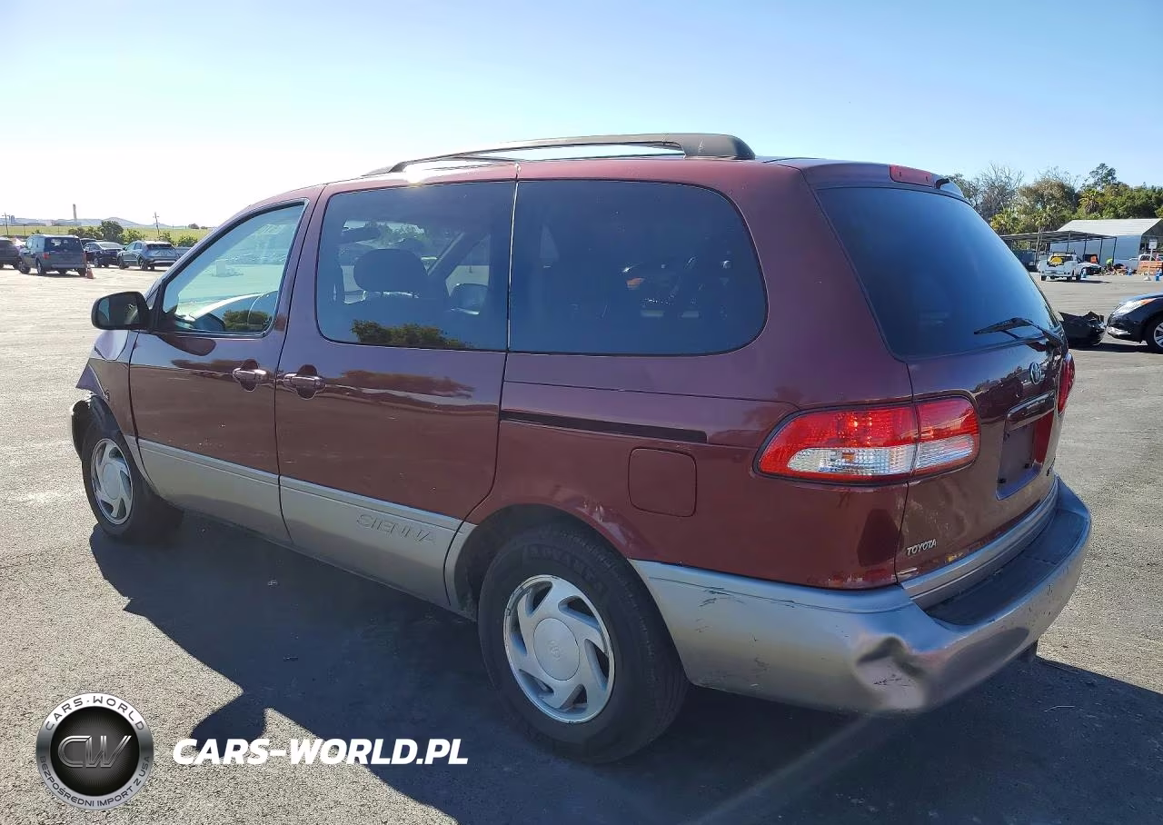 2002 Toyota Sienna Xle VIN:4T3ZF13C82U490364 - 2