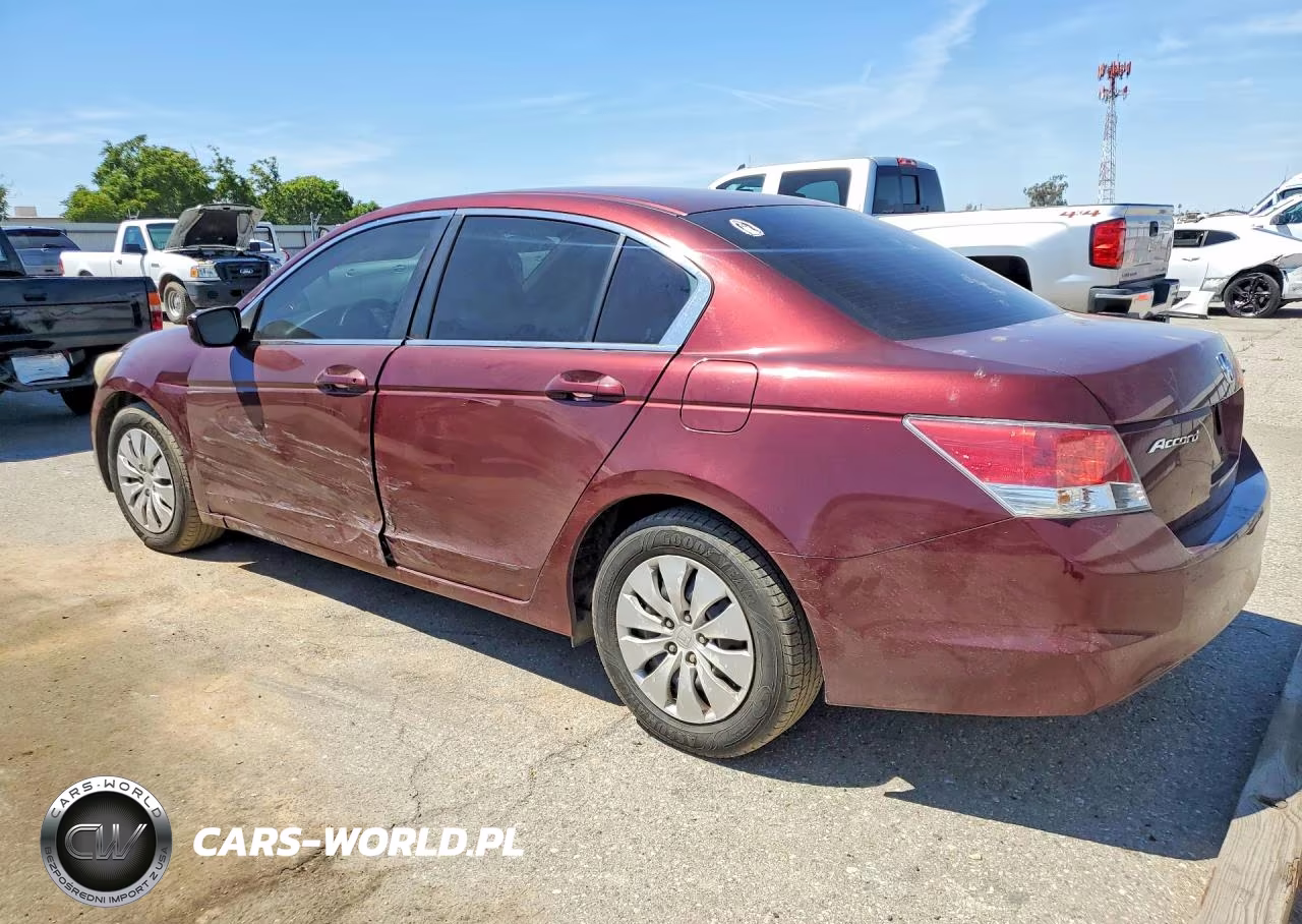 2009 Honda Accord Lx VIN:1HGCP263X9A175547 - 2